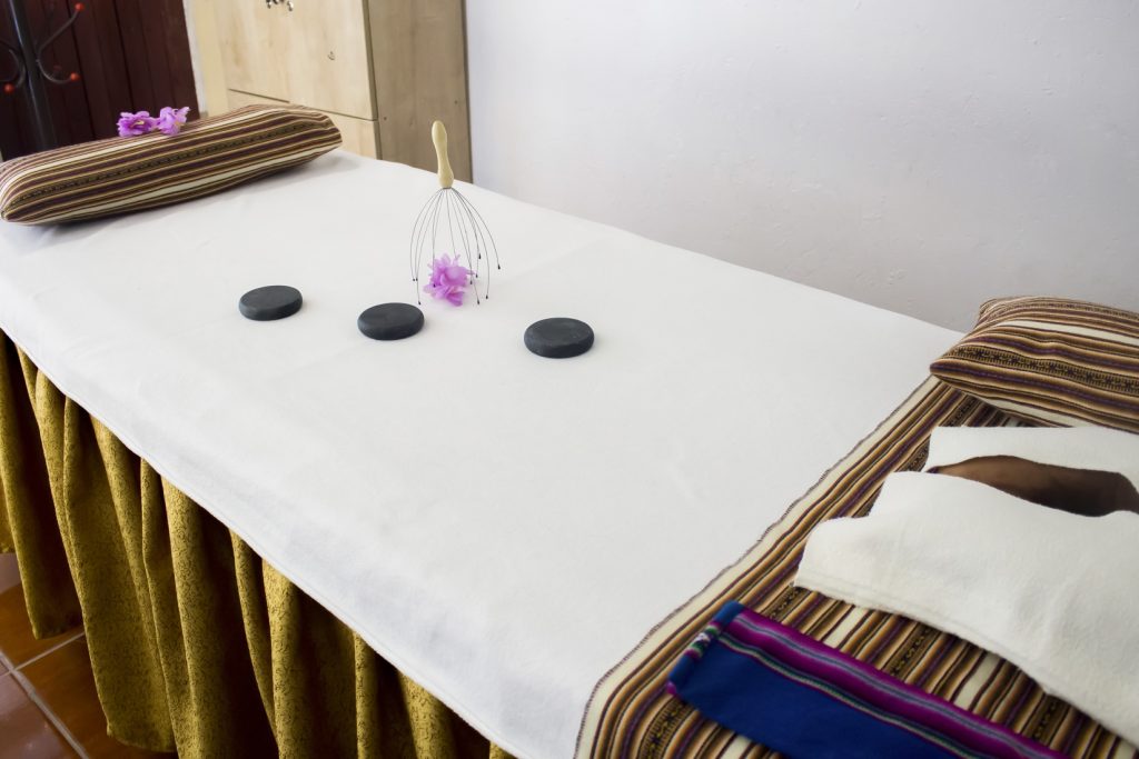 Masaje con piedras calientes en Cusco