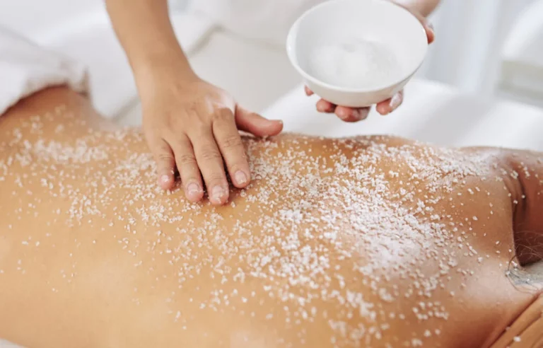 Honey and Rice Body Exfoliation